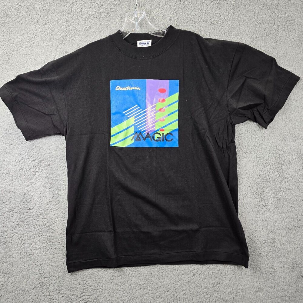 Taka Q Takakyu TAKA-Q Men's Black Short Sleeve T-Shirt Size L